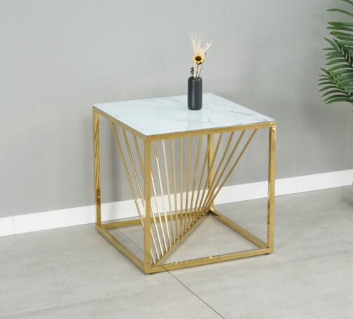 Harmony Side Table (Gold) - Image 8