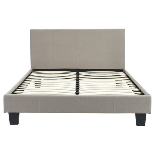 Nev Platform Bed in Grey - Image 2