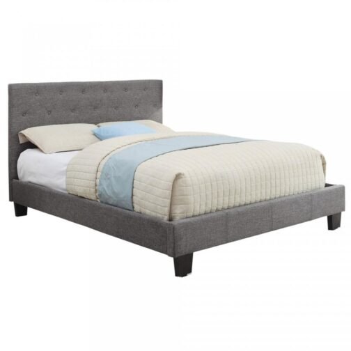 Summer Platform Bed in Grey