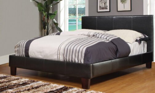 Jolt Platform Bed in Brown - Image 2