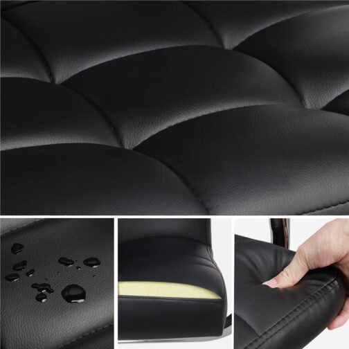 1101S Black W/ White Piping FINISH: Black/White - Image 5
