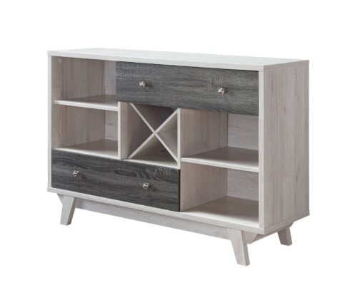 Multi Tiered Buffet (White Oak & Grey) - Image 2