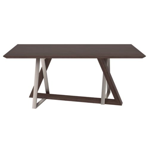 Driz Rectangular Dining Table in Walnut - Image 4