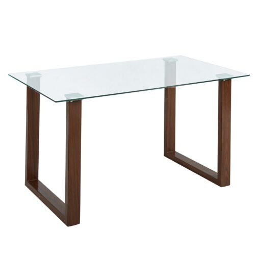 Fran Rectangular Dining Table in Walnut