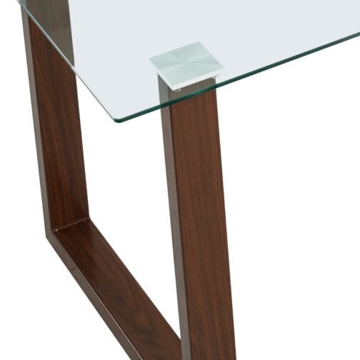 Fran Rectangular Dining Table in Walnut - Image 6