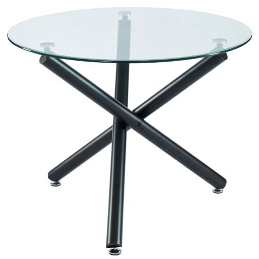 Susan Round Dining Table in Black