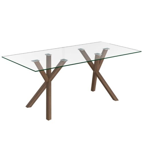 Cosmos Rectangular Dining Table in Walnut