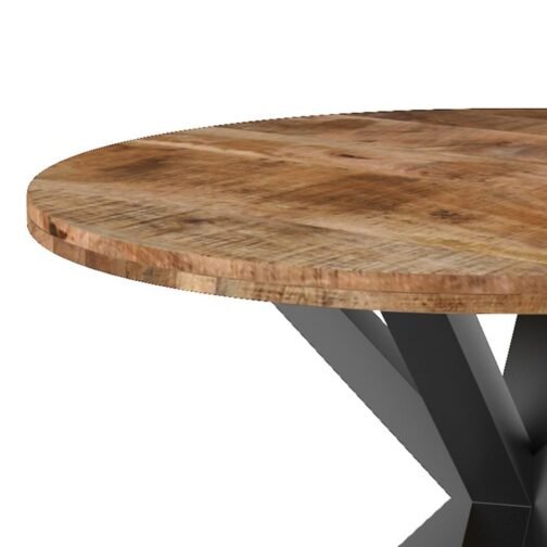 Arhan Round Dining Table in Natural - Image 3