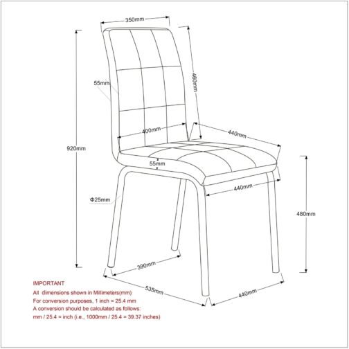 Solar II Side Chair, set of 4, in Black - Image 4