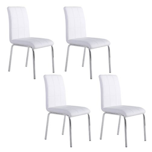 Solar II Side Chair, set of 4, in White - Image 3