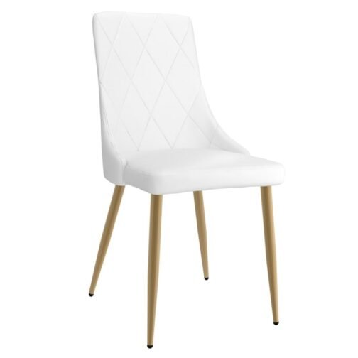 Antoine Side Chair, Set of 2, in White