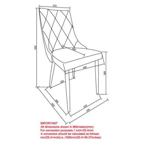 Antoine Side Chair, Set of 2, in White - Image 8