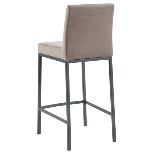 Diaz 26'' Counter Stool, set of 2, in Grey with Grey Legs - Image 2