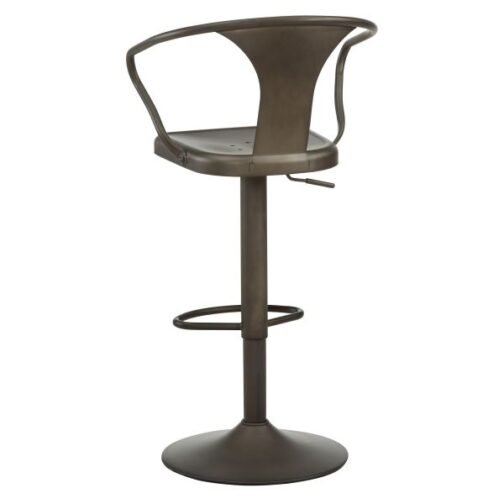 Astra Adjustable Stool in Gunmetal - Image 3