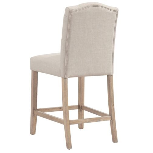Lucius 26'' Counter Stool, set of 2, in Beige - Image 2