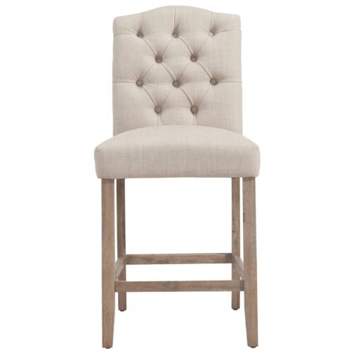 Lucius 26'' Counter Stool, set of 2, in Beige - Image 3