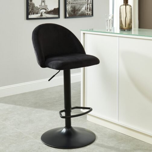 Star Air Lift Stool in Black - Image 3