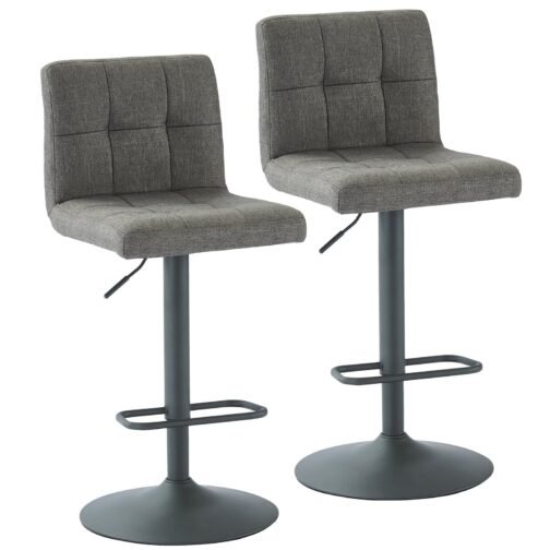 Orb Air Lift Stool, set of 2, in Grey - Image 5