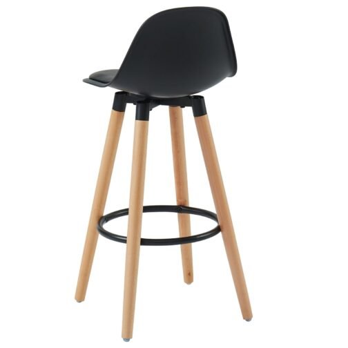 Dia 26'' Counter Stool, set of 2, in Black - Image 2