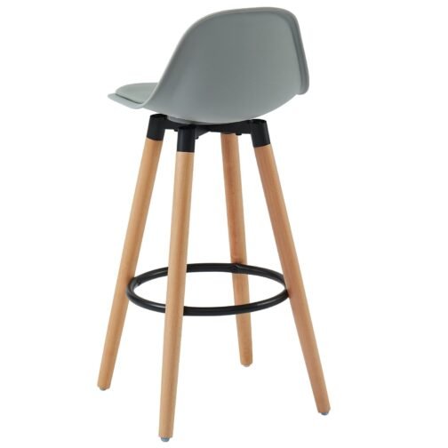Dia 26'' Counter Stool, set of 2, in Grey - Image 2
