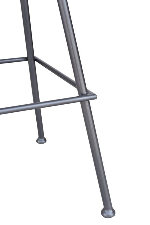 Track Adjustable Stool in Gunmetal - Image 5