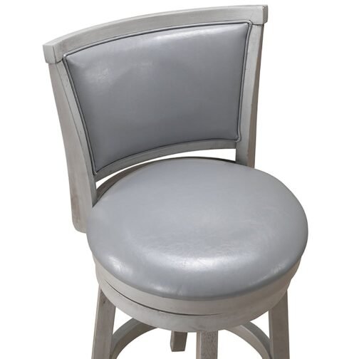 Ron 26'' Counter Stool, set of 2, in Grey - Image 4