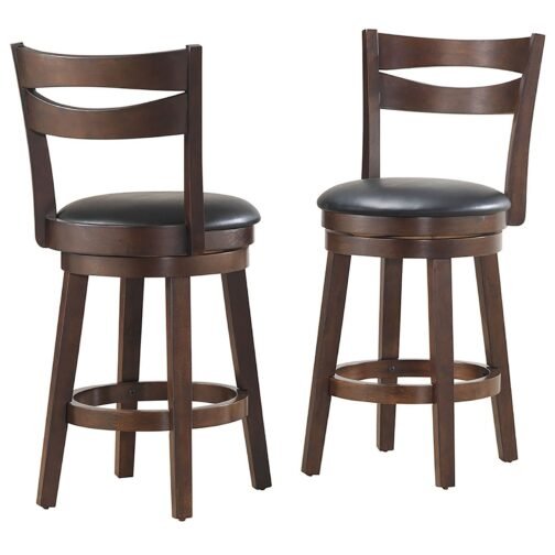 Harley 26'' Counter Stool, set of 2, in Coffee - Image 5