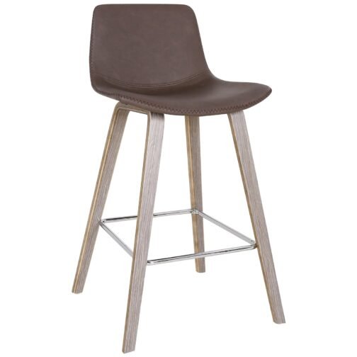 Dora 26'' Counter Stool, set of 2, in Brown