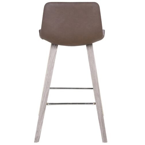 Dora 26'' Counter Stool, set of 2, in Brown - Image 5