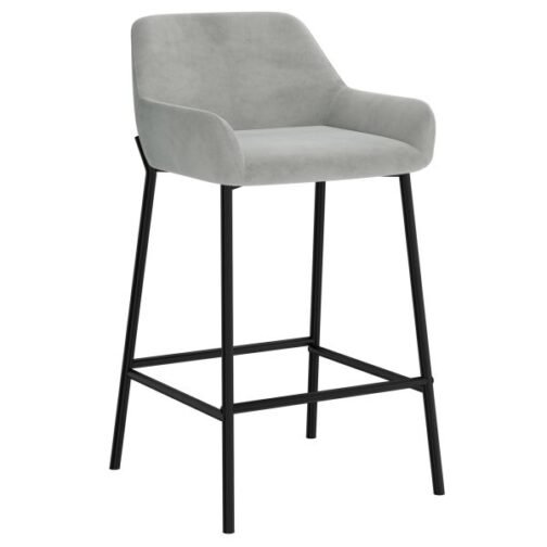 Baily 26'' Counter Stool, set of 2 in Grey