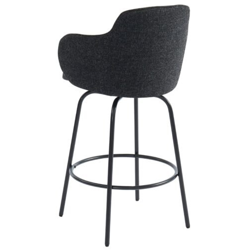 Lani 26'' Counter Stool, set of 2, in Charcoal - Image 3