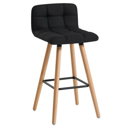 Revon 26'' Counter Stool, set of 2, in Black