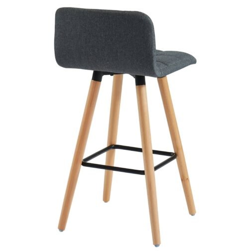 Revon 26'' Counter Stool, set of 2, in Charcoal - Image 2