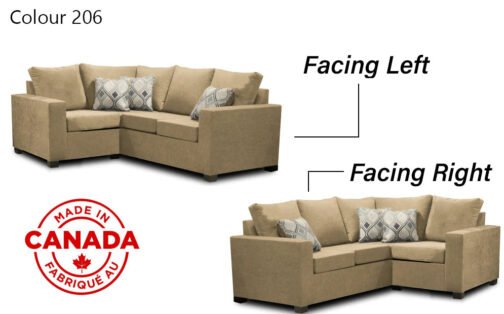 Nadia Sectional Made In Canada 2x1 - Image 11