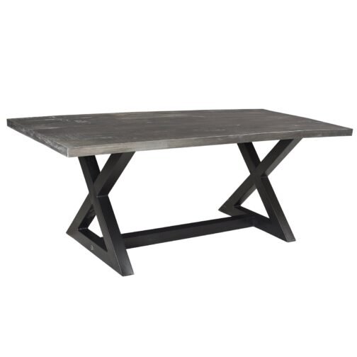 Zedd/Vince 7pc Dining Set, Charcoal - Image 2