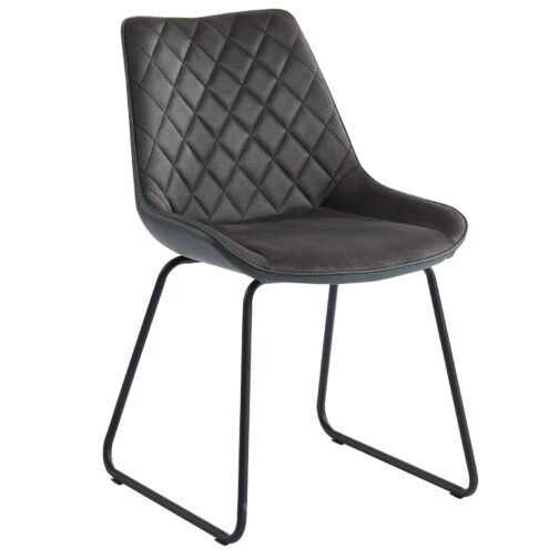 Ash/Vince 7pc Dining Set, Charcoal - Image 3