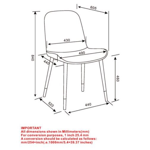 Abby/Gavi 5pc Dining Set in Black with Grey Chair - Image 8