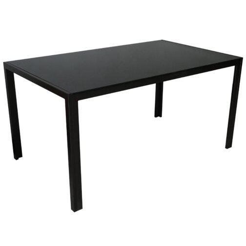 County/Solar 5pc Dining Set, Black - Image 2
