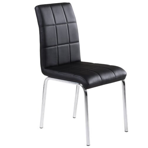 County/Solar 5pc Dining Set, Black - Image 3