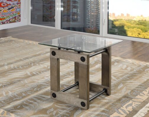 Fresno End Table (Ash Brown) - Image 2