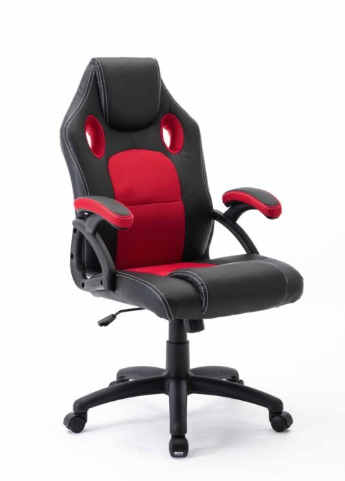 Neo Red & Black PC Office Chair - Image 2