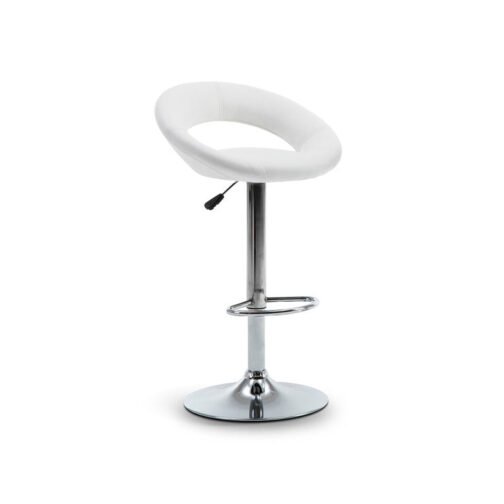 1132S White Bar Stool FINISH: White
