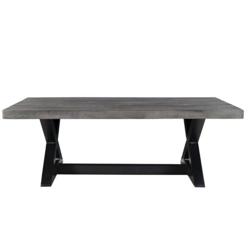 Zedd Coffee Table in Distressed Grey - Image 3