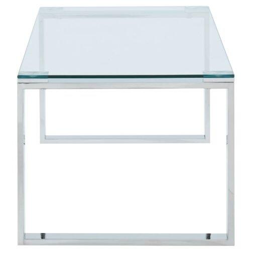 Zevon Coffee Table in Silver - Image 4