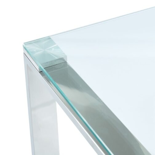 Zevon Coffee Table in Silver - Image 5