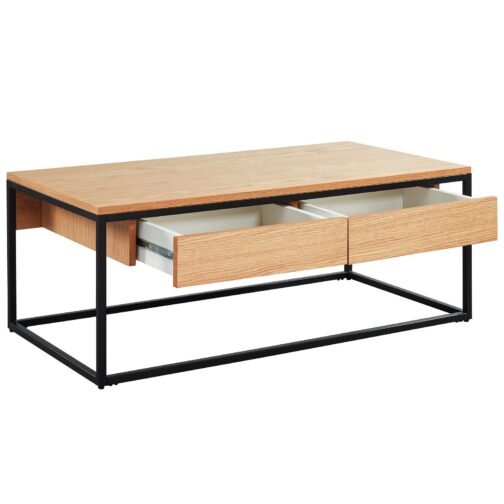 Lancelot Coffee Table in Oak - Image 3