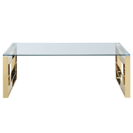 Rose Coffee Table in Gold - Image 3