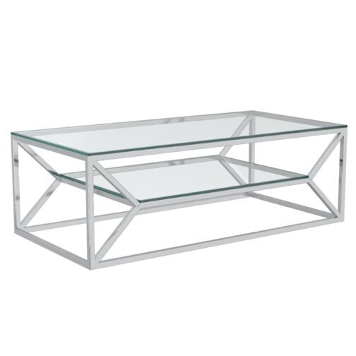 Ragor Coffee Table in Silver