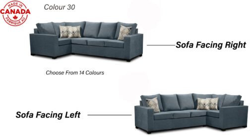 Nadia Sectional Made In Canada 3x1 - Image 12