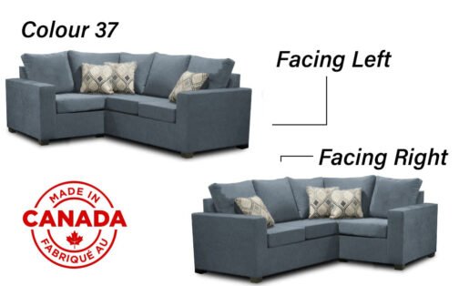 Nadia Sectional Made In Canada 2x1 - Image 27